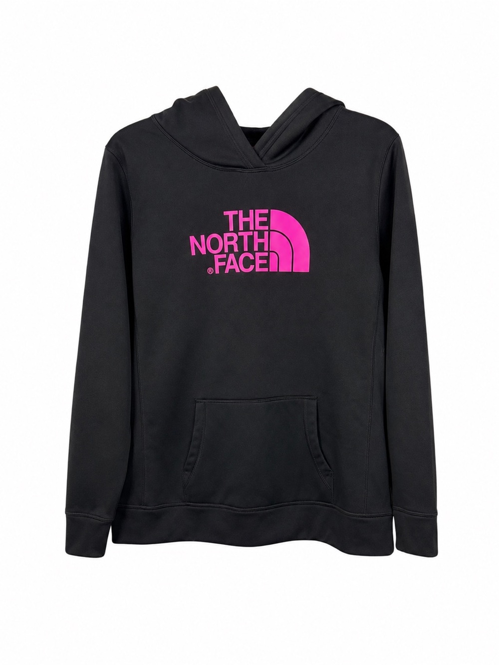 Women Black Hoodie with The North Face Logo